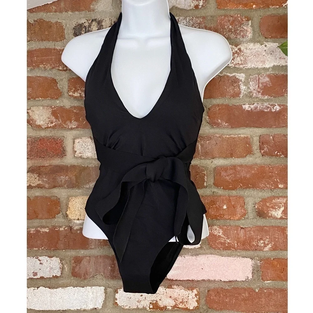 Plunge One-Piece Swimsuit by SEA LEVEL Size 4 US New without tags